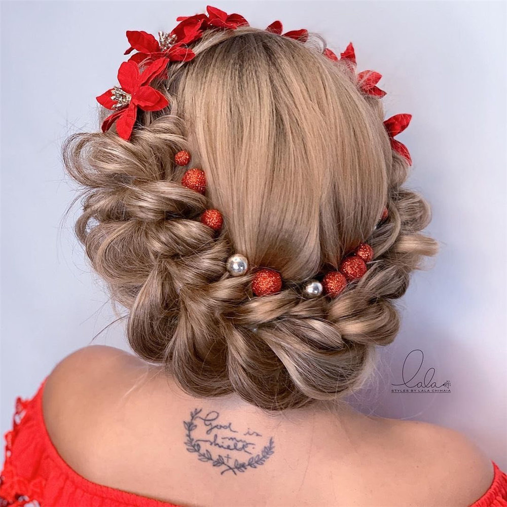 30 Christmas Hairstyle Ideas to Inspire You Holiday Season