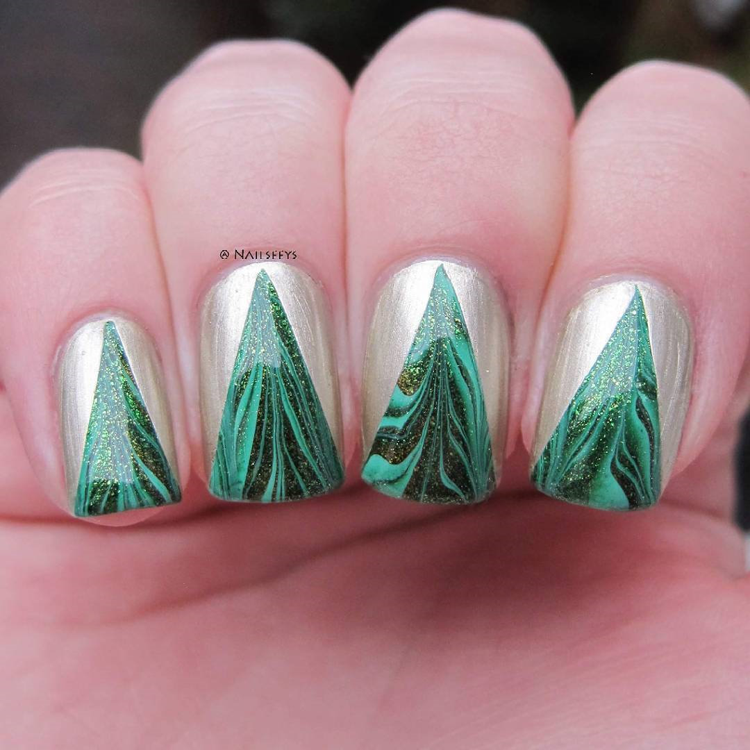 Christmas Tree Nails