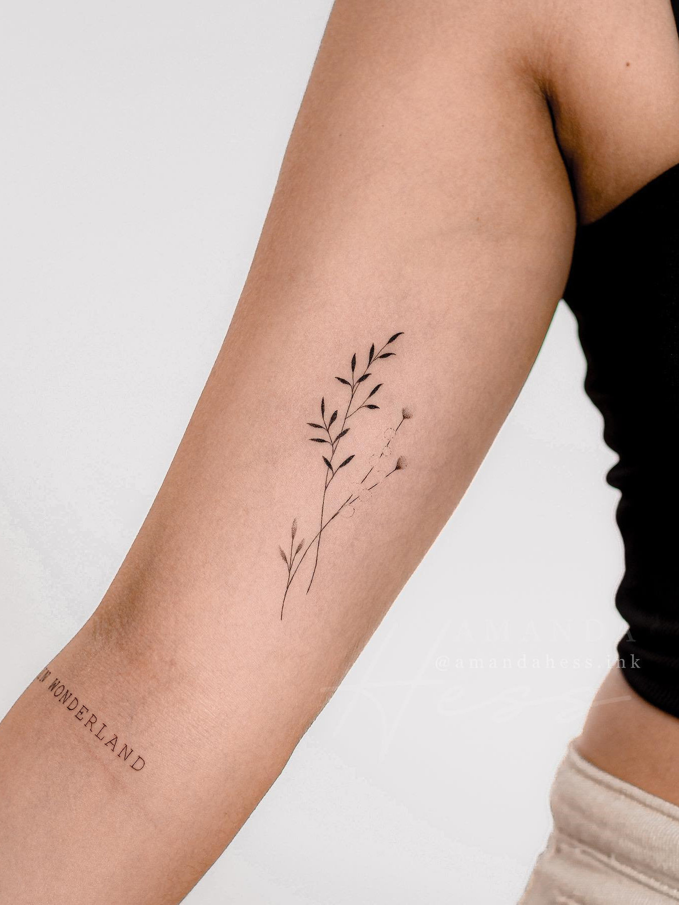 Inner Arm Tattoos for Females, small tattoos for women
