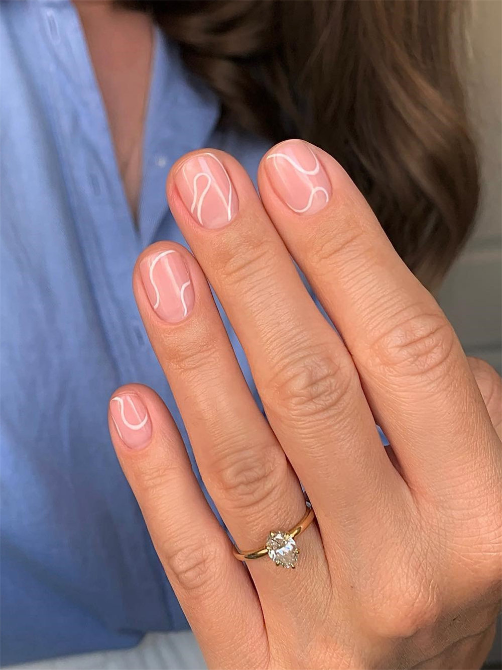 simple shaort nail art ideas and designs, Spring Nails, short nails, Simple Nails, short nails, #springnails #shortnails #manicure #naildesigns