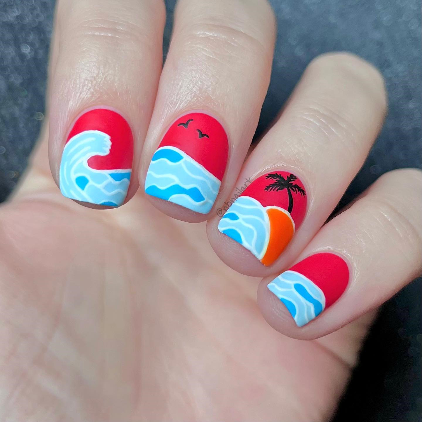 cute summer nails