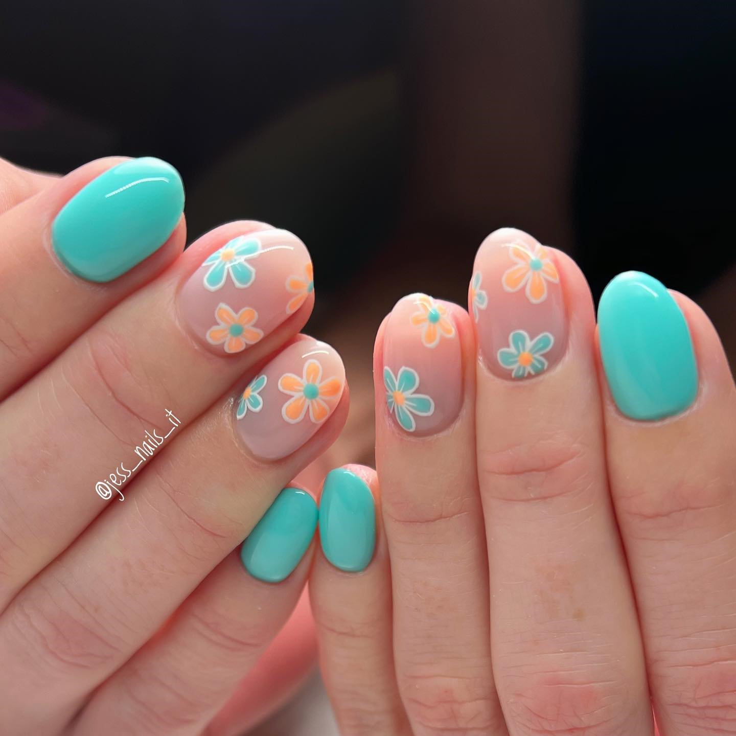 cute summer nails