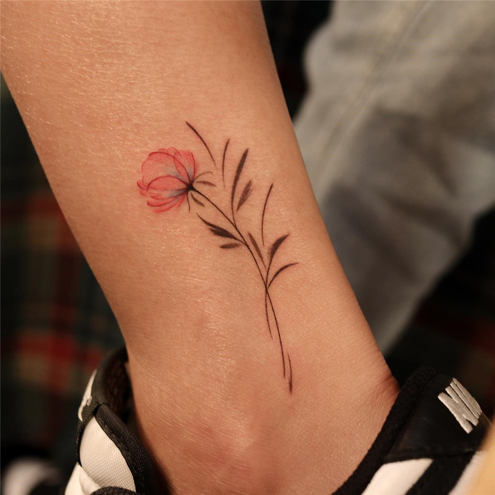 25 Cool Ankle Tattoos For Women - Pulptastic-cheohanoi.vn