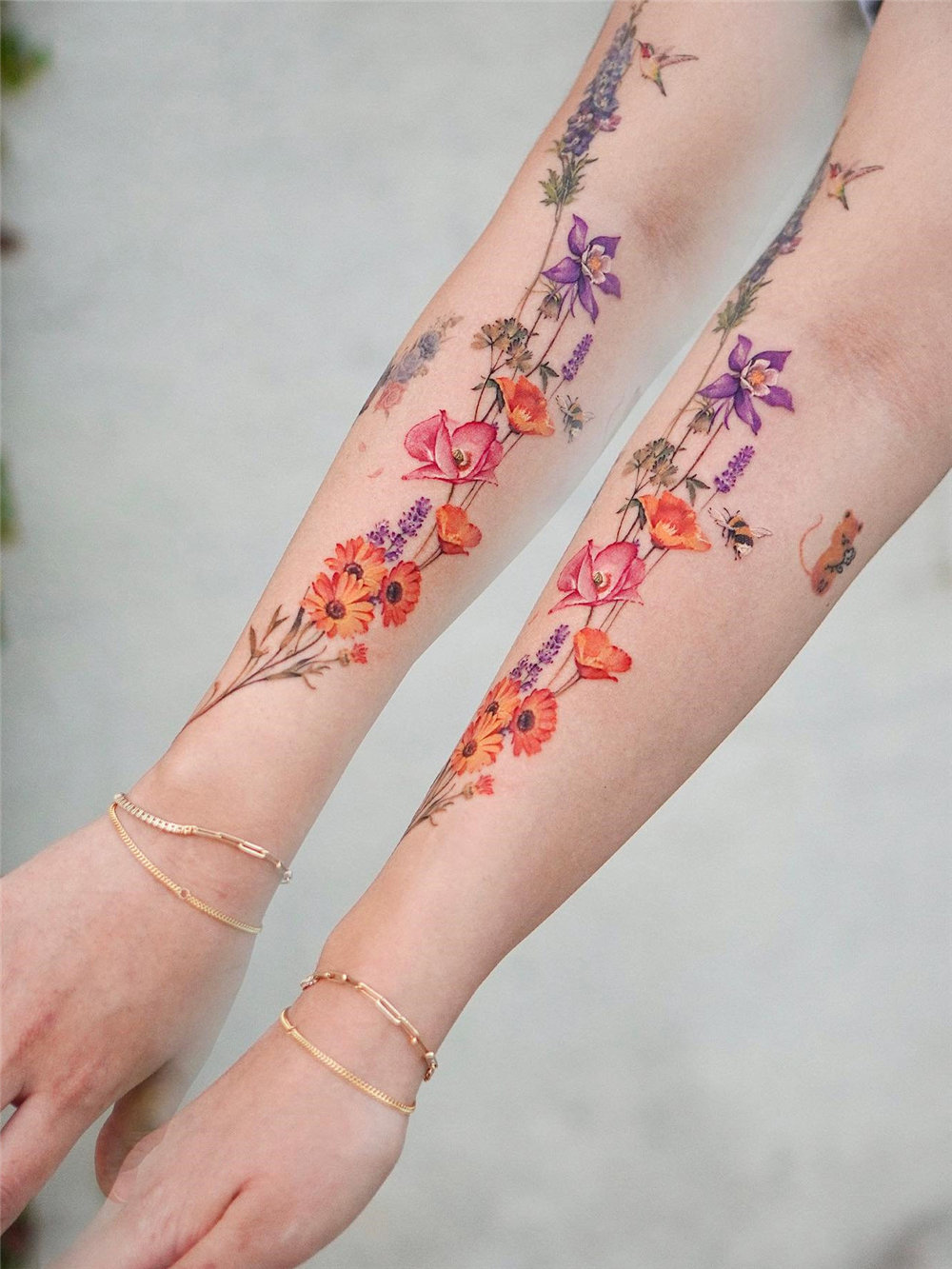 flower tattoos for woman