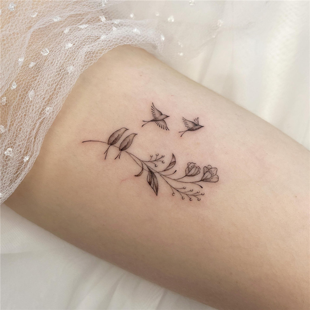 flower tattoos for woman