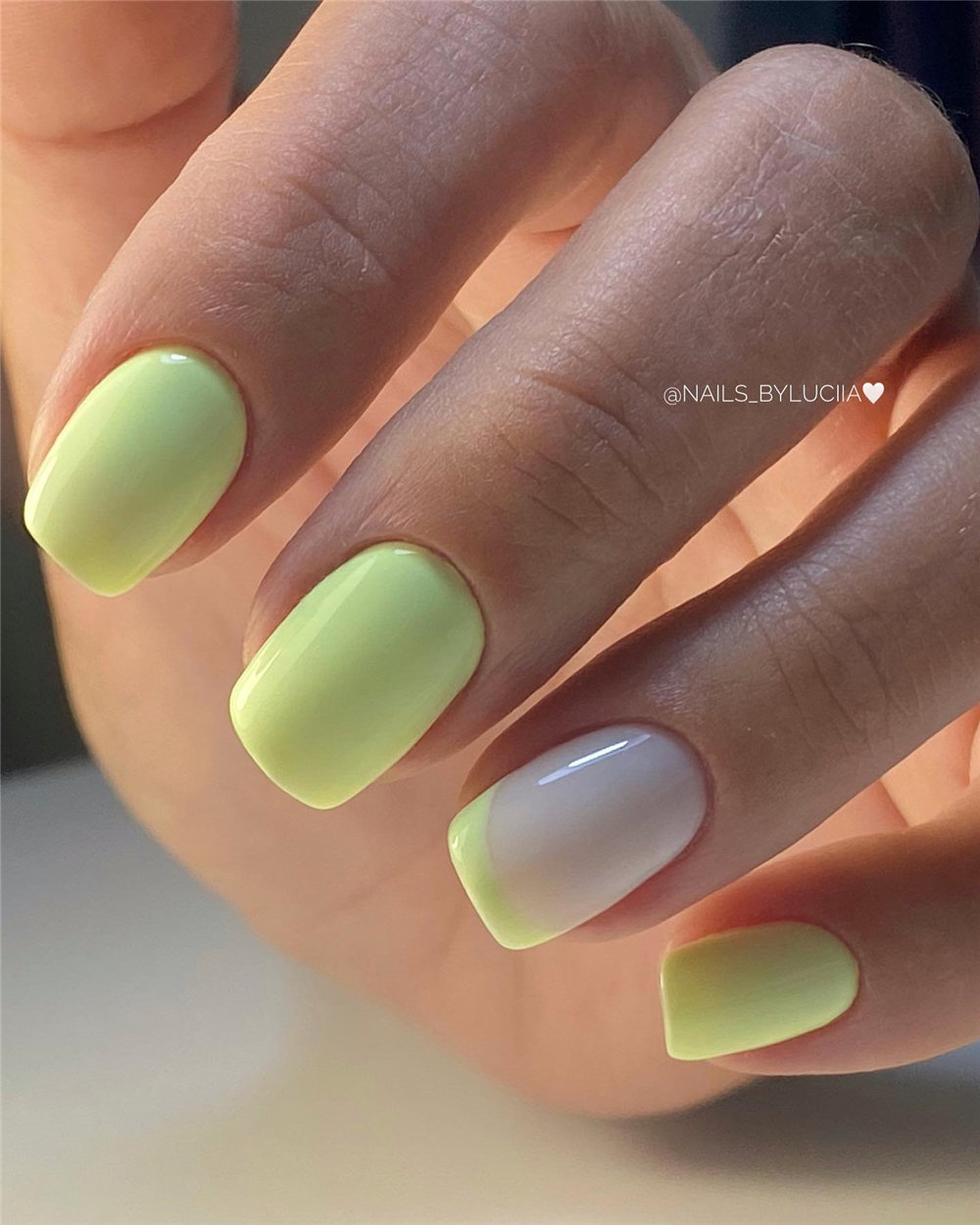 green nail designs