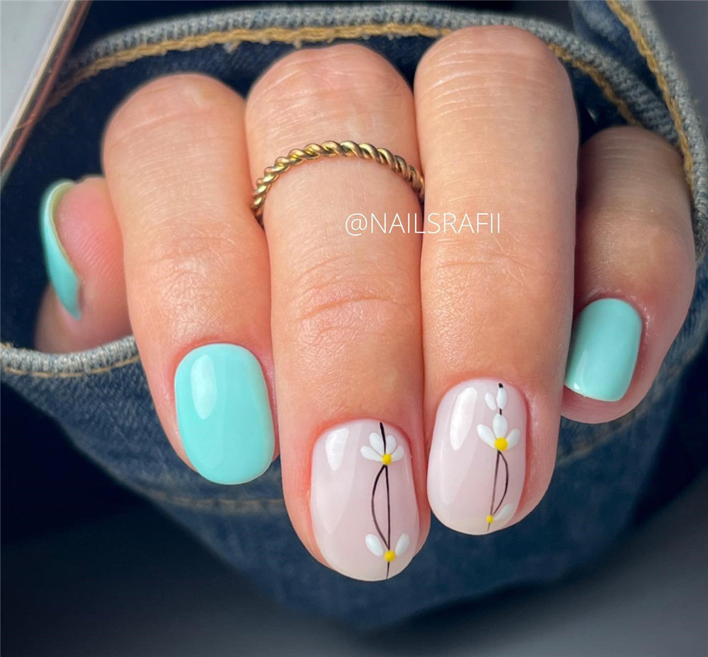 simple spring nail designs
