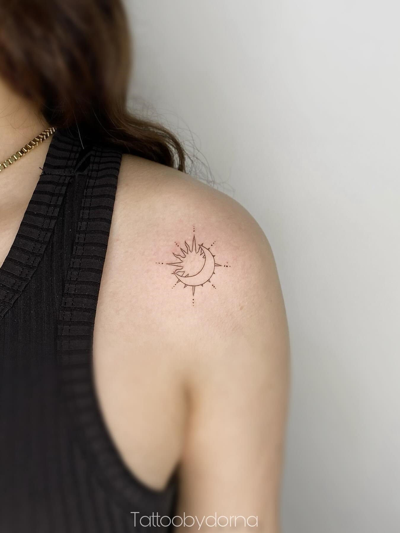 Sun and Moon Tattoo Ideas