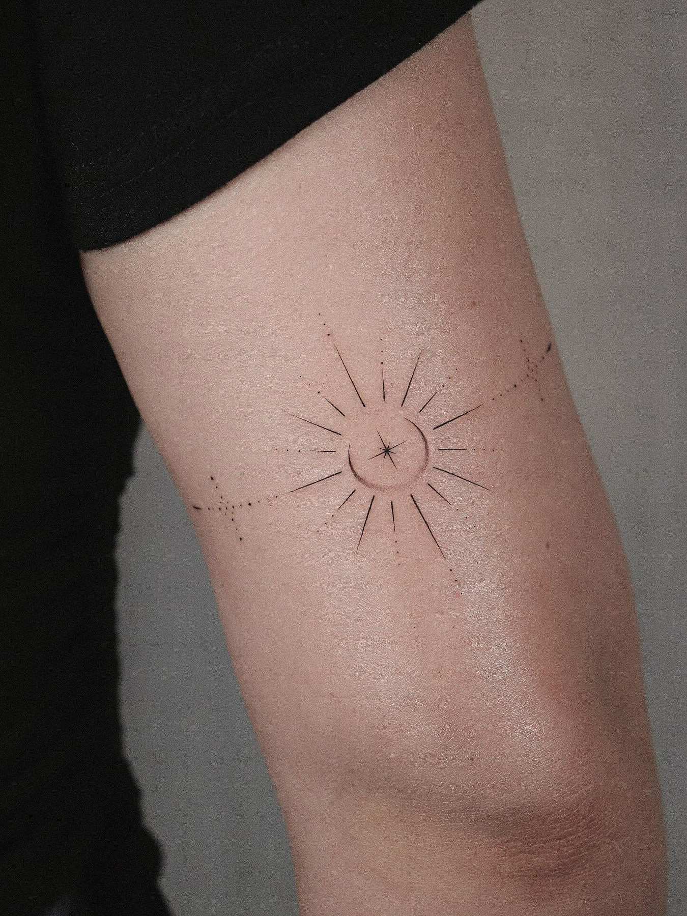 Sun and Moon Tattoo Ideas