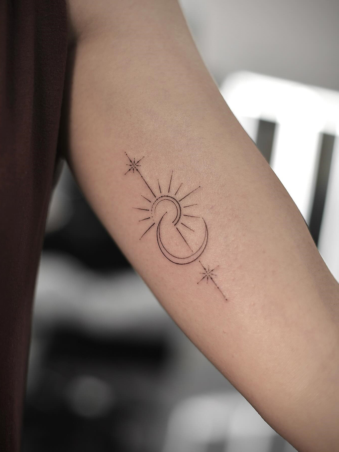 Sun and Moon Tattoo Ideas