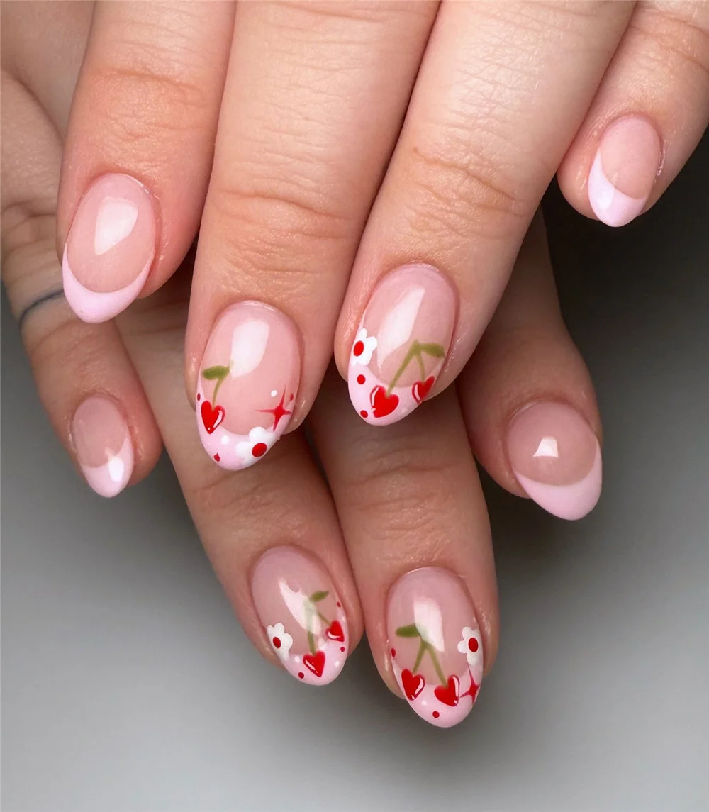 30+ Cute and Sweet Valentine’s Day Nail Designs