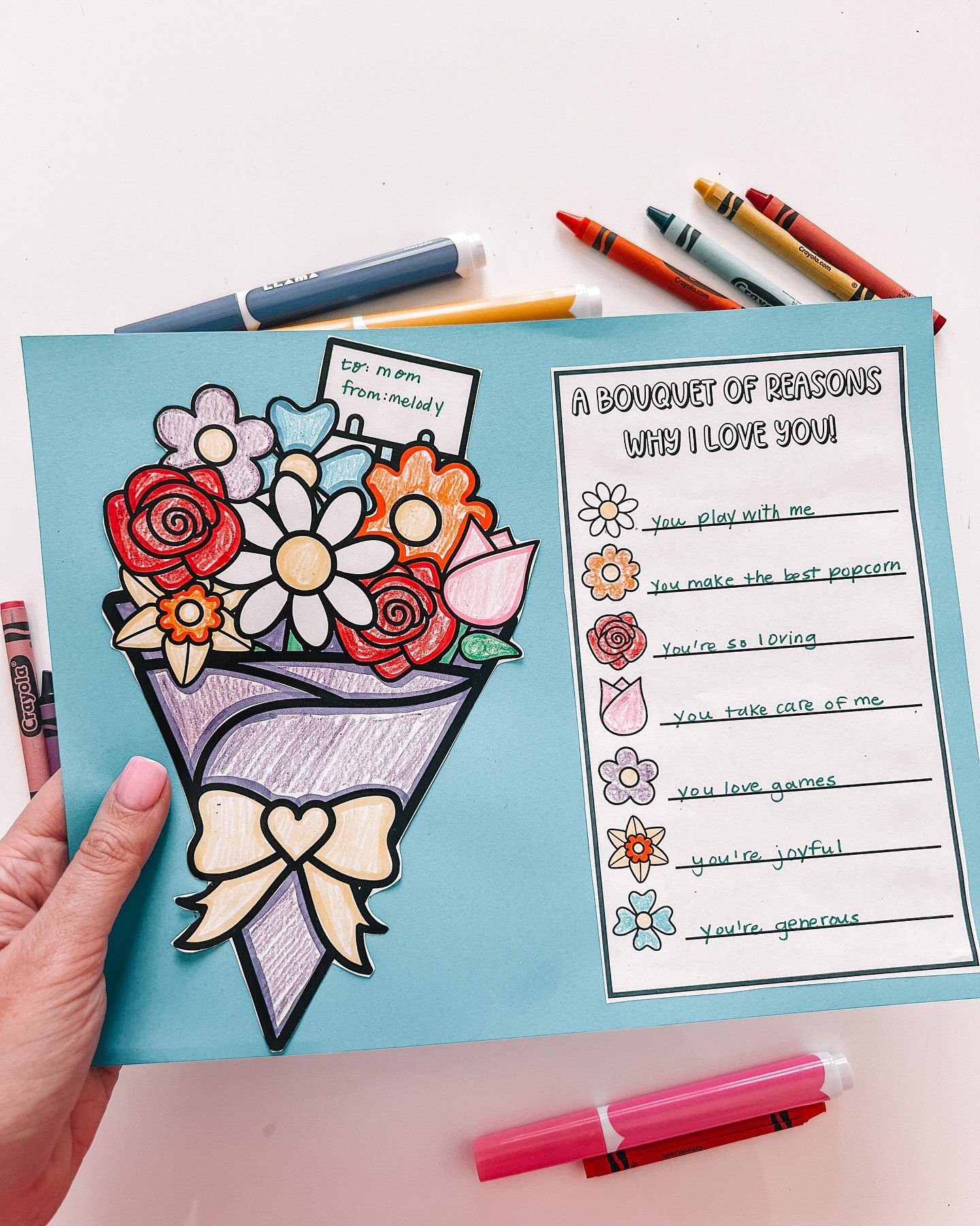 20 Easy Mother's Day Gifts Ideas from Kids Crafts