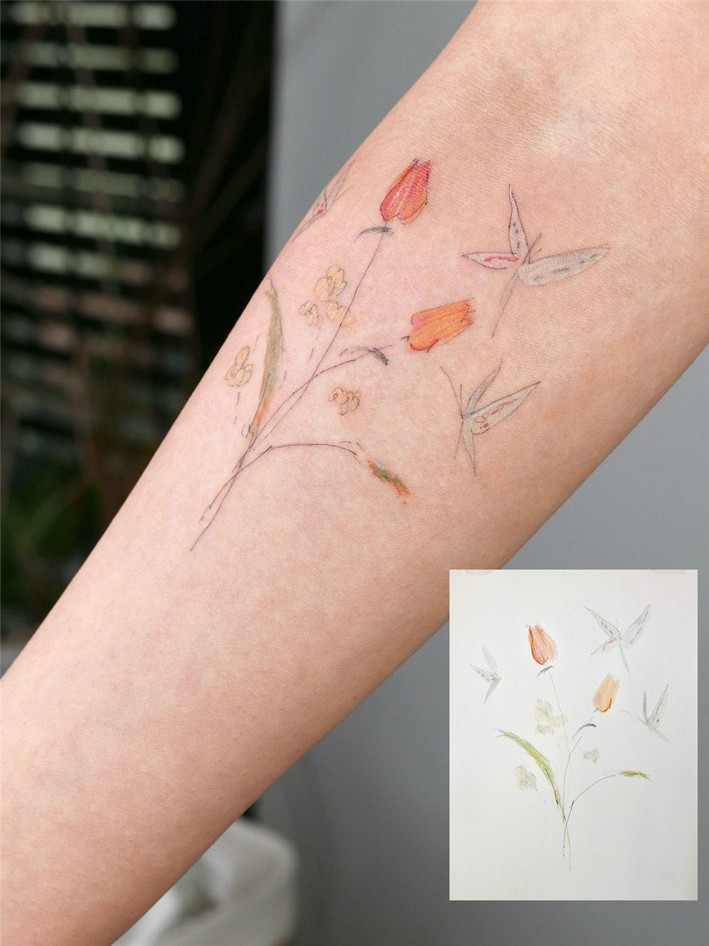 Flower Tattoos