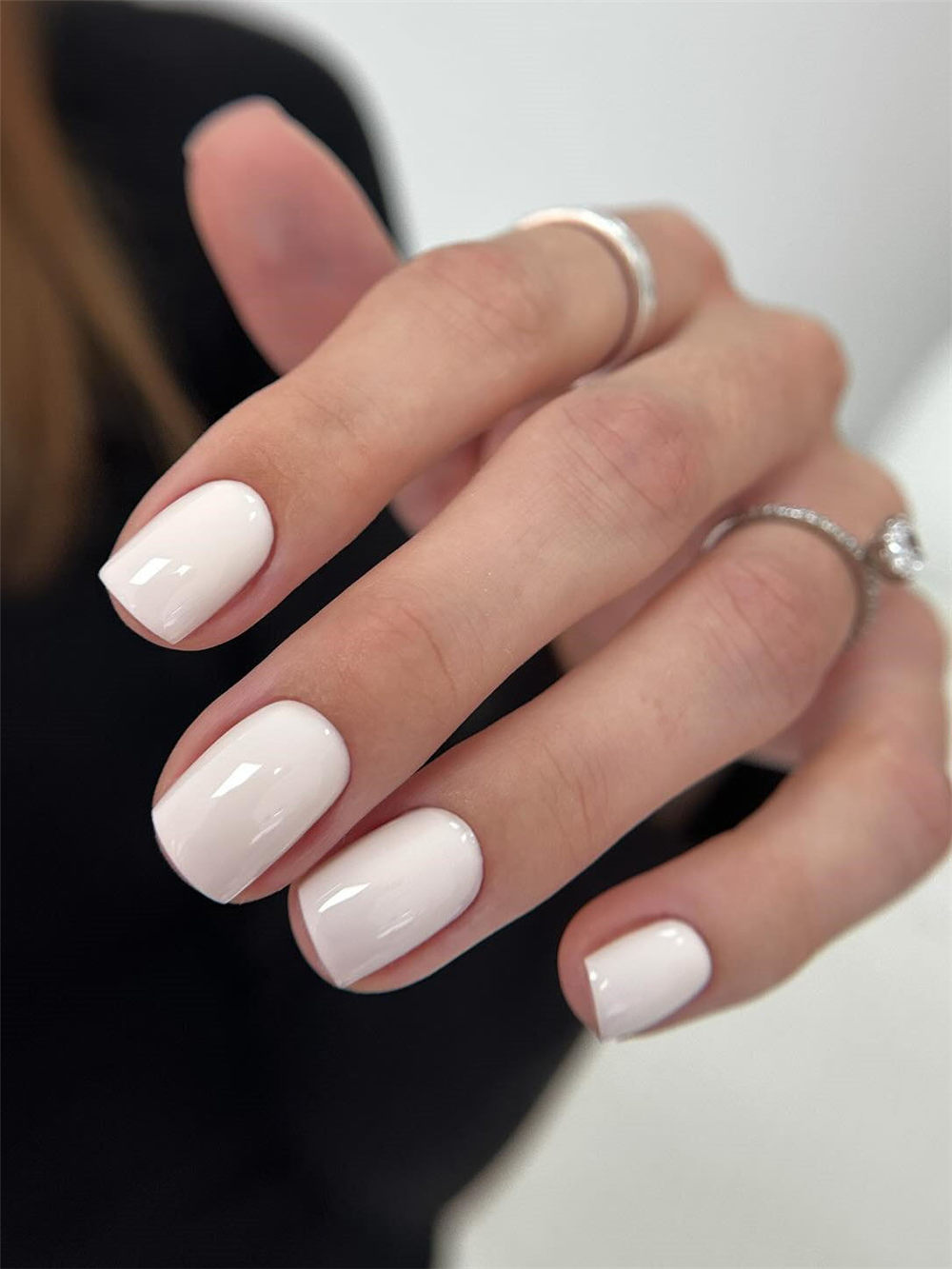 30+ Simple and Classy Wedding Nails For Bride
