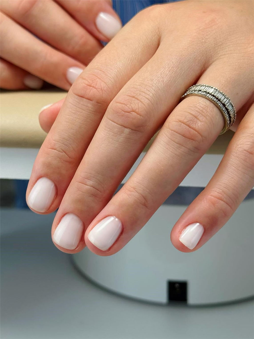 30+ Simple and Classy Wedding Nails For Bride