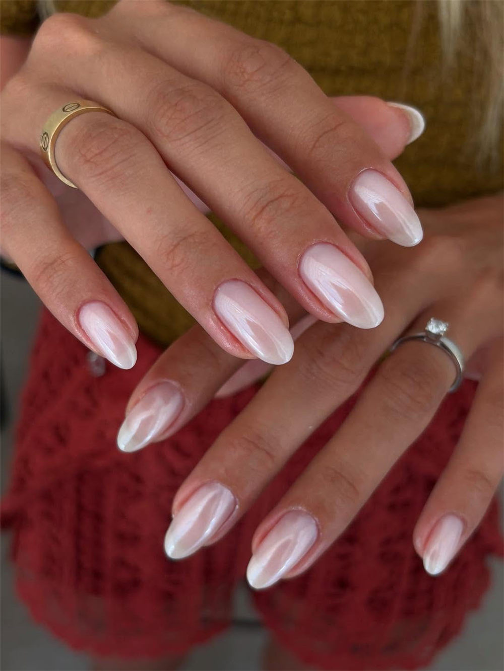 30+ Simple and Classy Wedding Nails For Bride