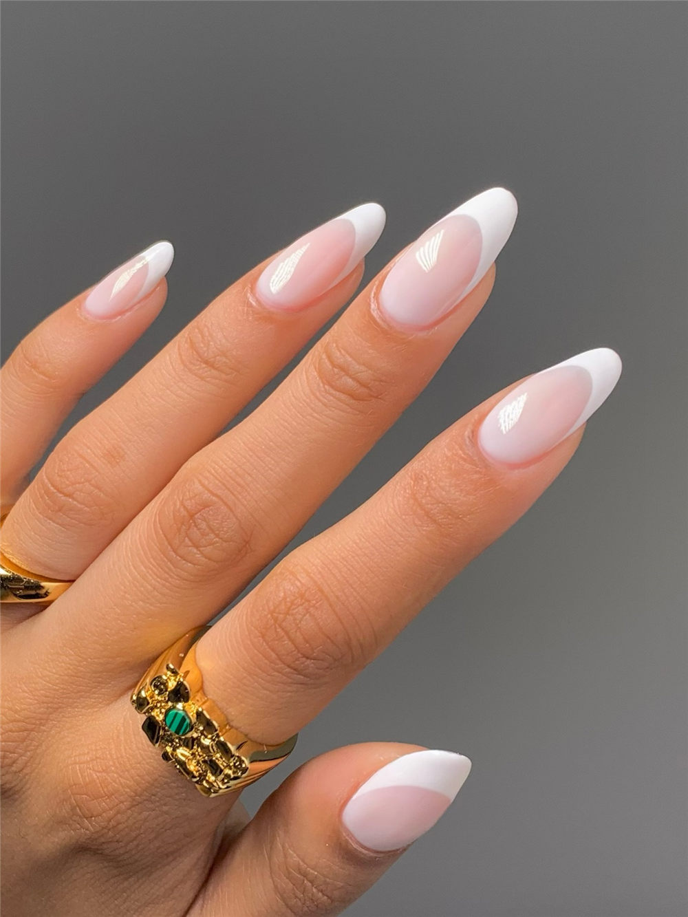 30+ Simple and Classy Wedding Nails For Bride