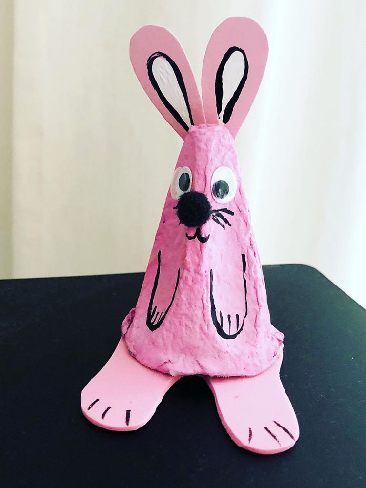 Easy and cute Easter crafts Ideas for kids, include heart designs, floral tattoos and more. There have bunny paper cut, Easter eggs painting, crochet and so on. #eastercrafts #eastercraftsfor kids #eastercraftsdiy