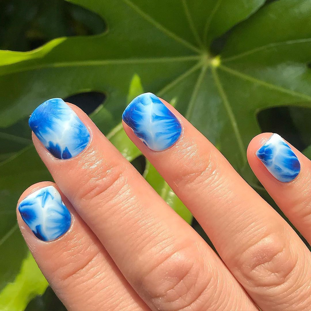 Are you looking for summer nail ideas ? we have found 30 bright summer nails ideas. From white nails to blue nails and more. You will finding a nail art. #summernailideas #nail designs #nailart